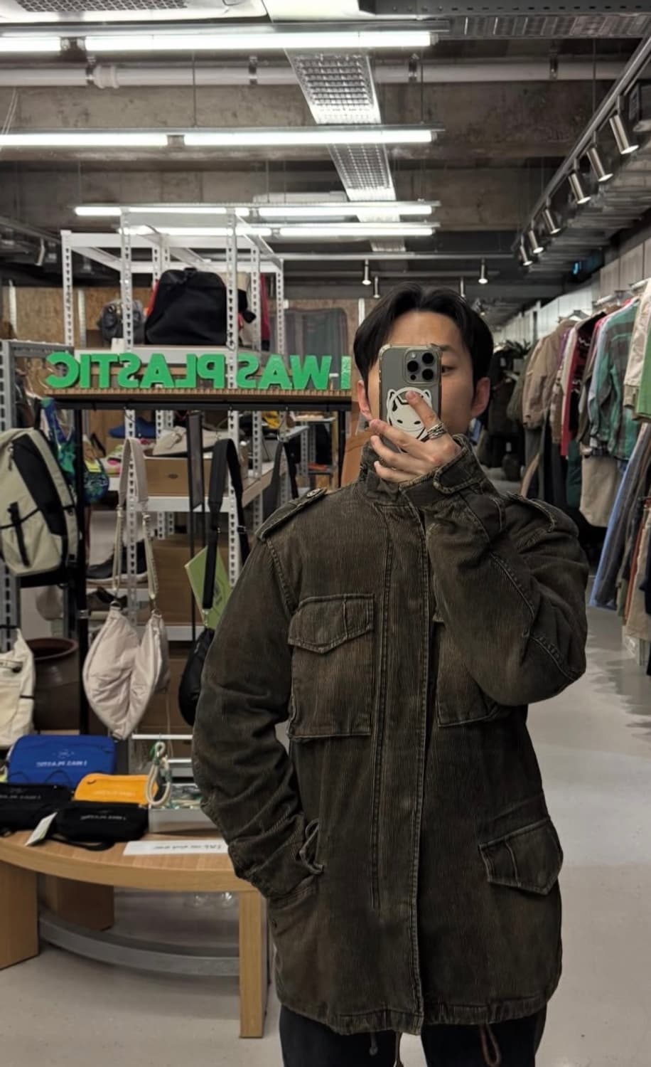 폴로 코듀로이 m65 필드자켓 m 상품이미지7