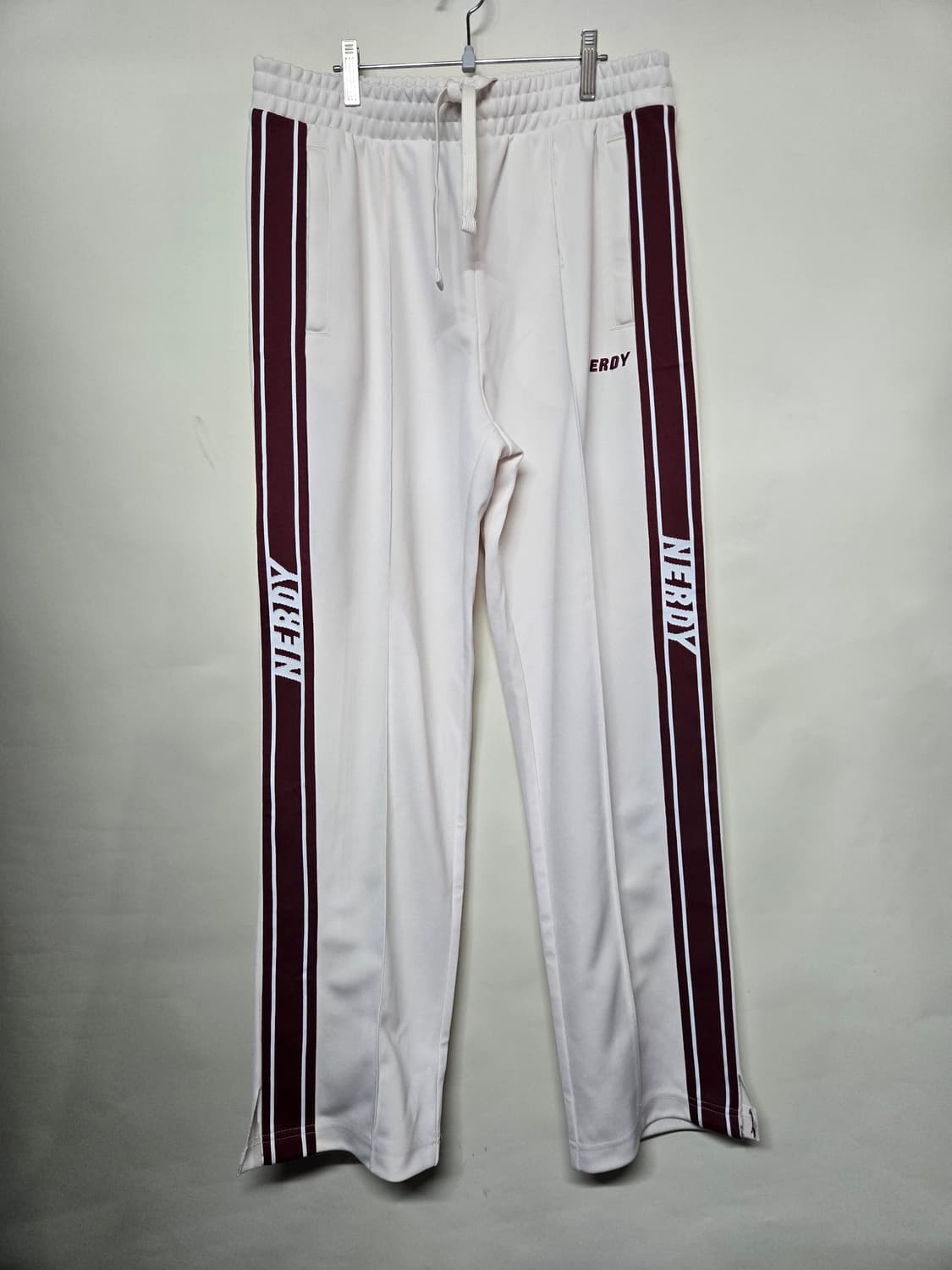 널디 NERDY 크림색 팔레트 트랙 팬츠L 상품이미지1