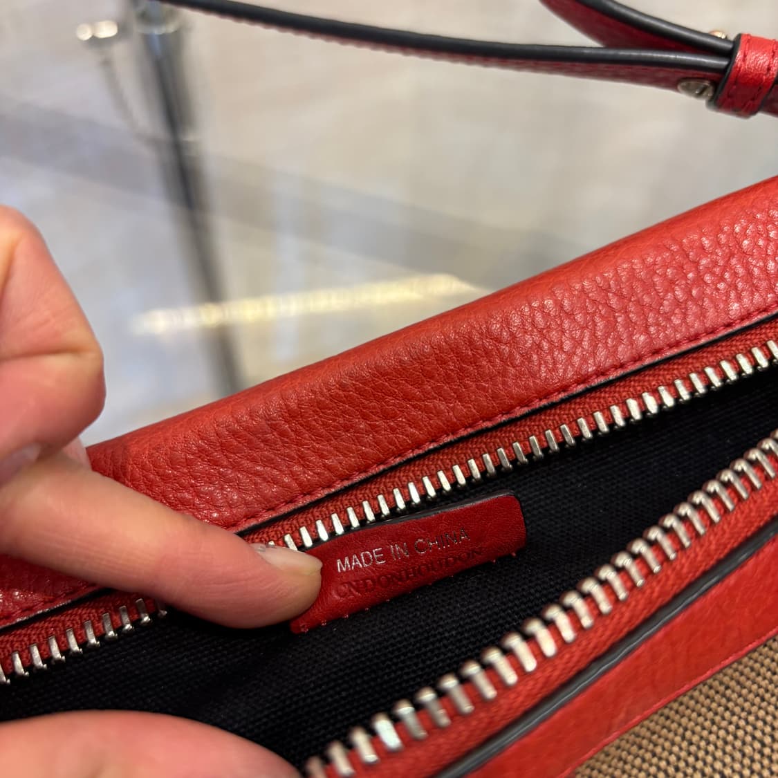 정품 버버리 캔버스 크로스백     상품이미지9