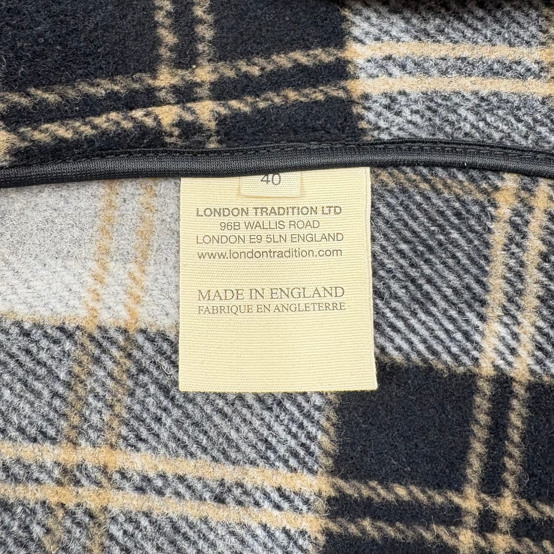 런던트레디션 네이비 발마칸 코트 40사이즈 상품이미지5