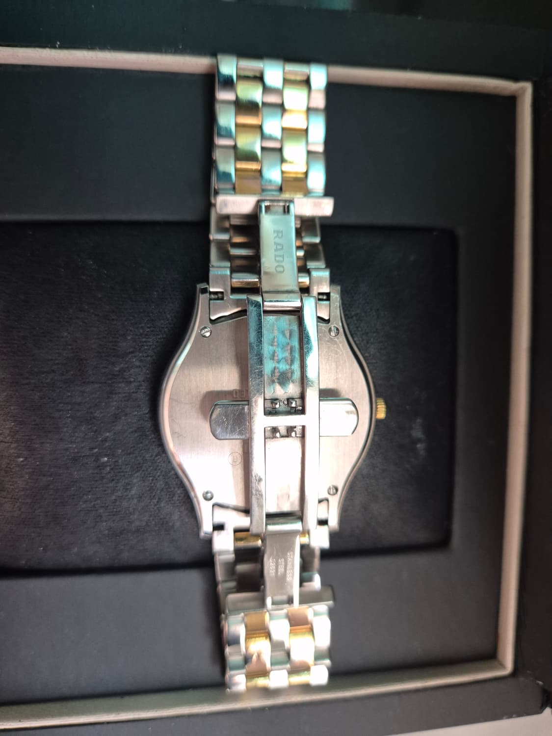 RADO DiaStar 골드 콤비 쿼츠 시계 (풀세트) 상품이미지8