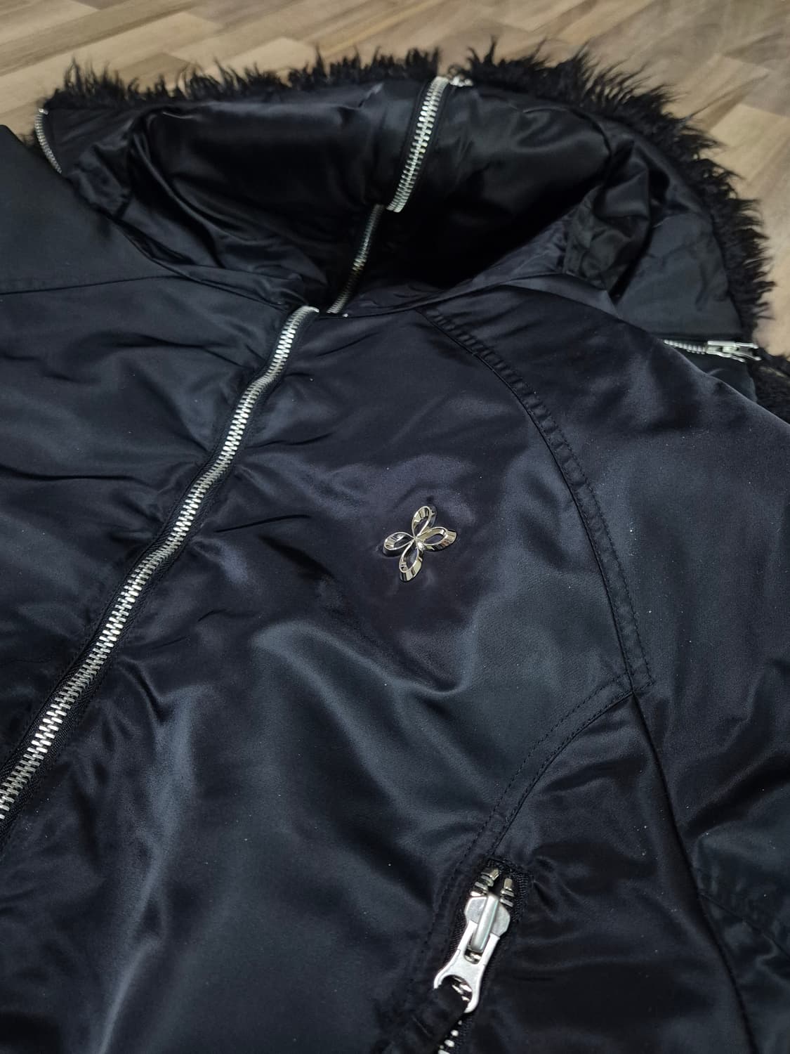 써저리 N2B 봄버/back-forth N2B jumper 'black' 상품이미지5