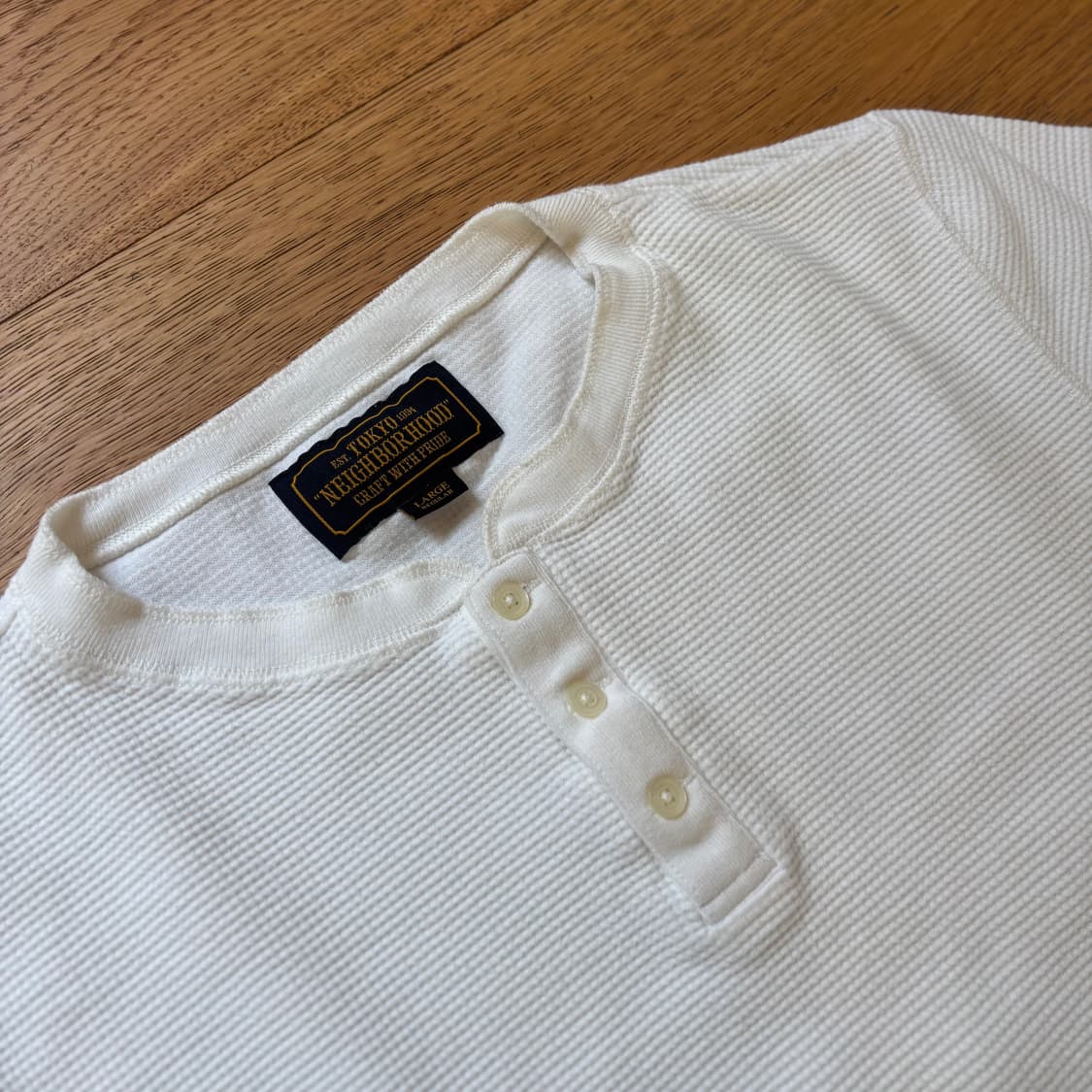 네이버후드 와플티셔츠 상품이미지2