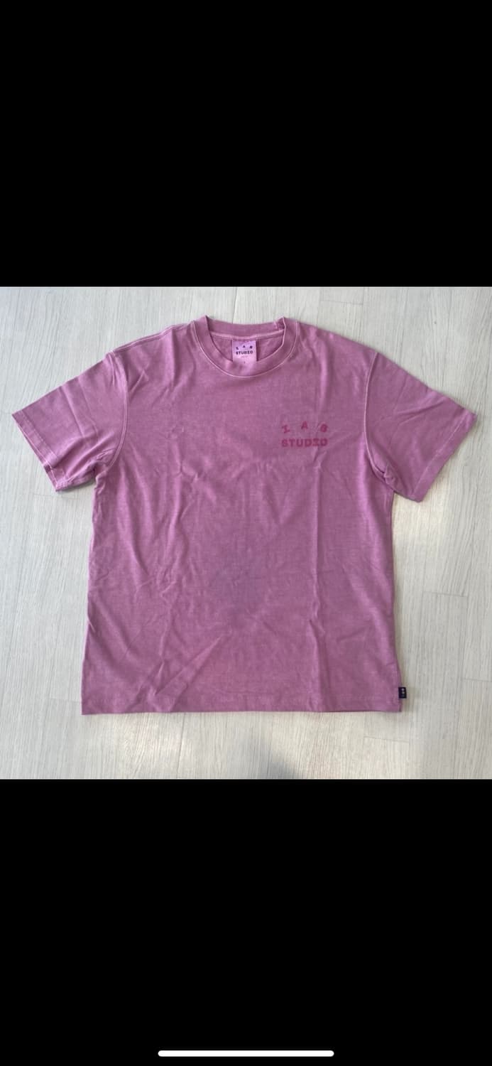 아이앱스튜디오 피그먼트 반팔티 마젠타 L 상품이미지2