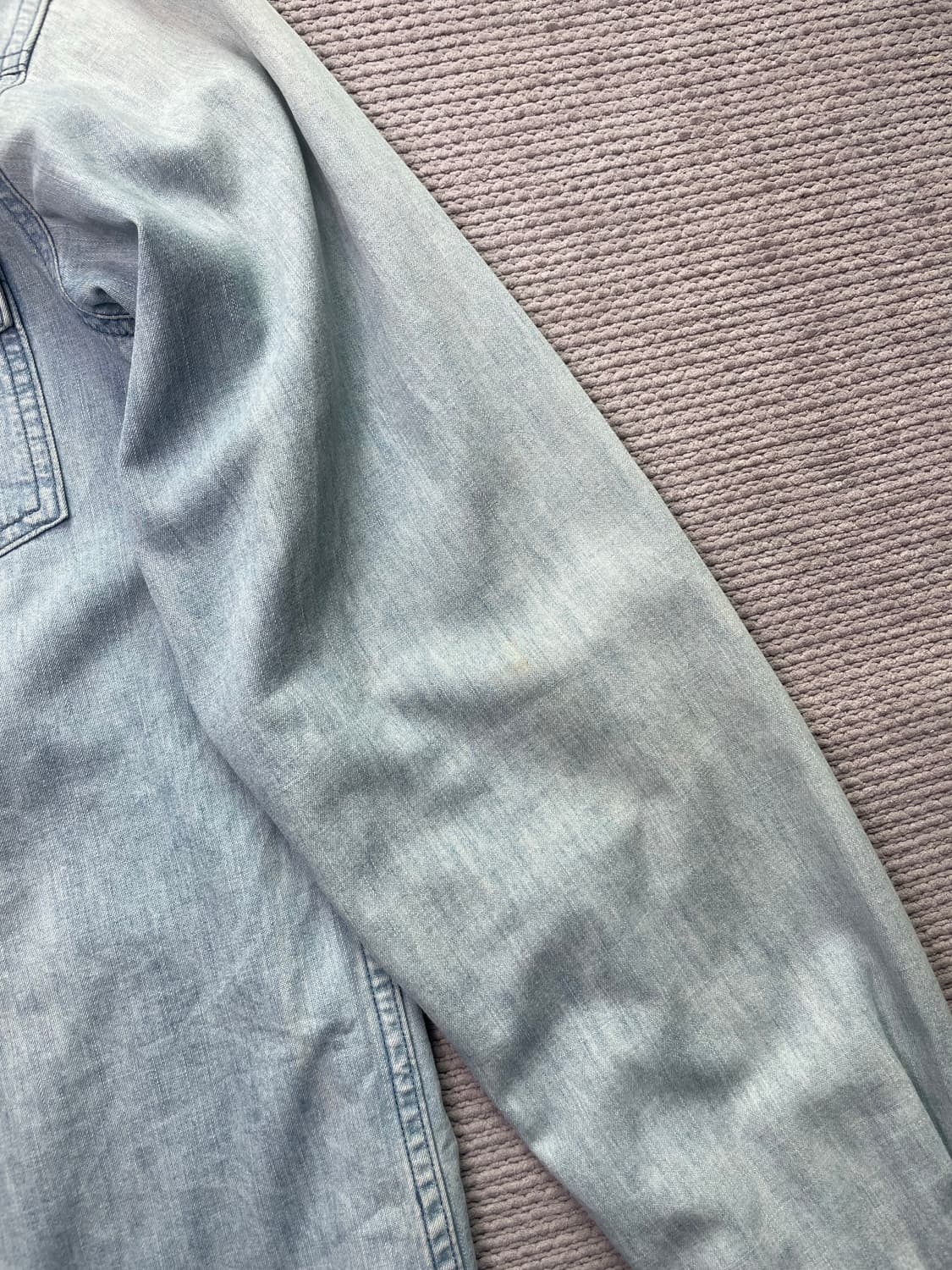 생로랑 웨스턴 데님 셔츠 by 에디 슬리먼 상품이미지5