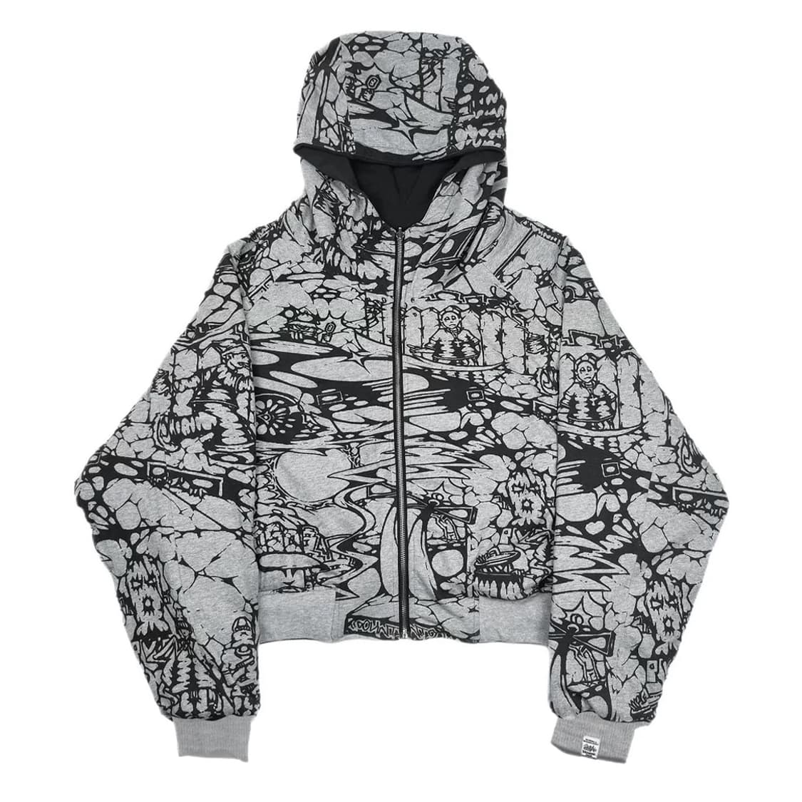 유민하 리버시블 봄버 후디 (S) 상품이미지1