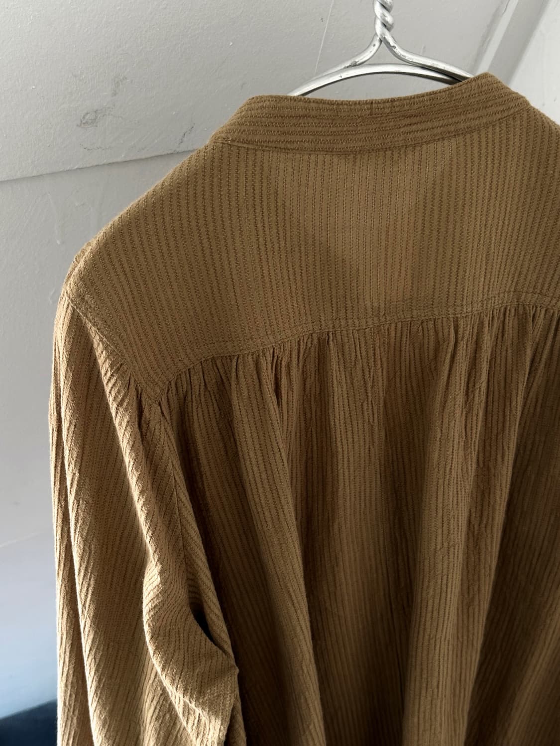 High gauge natural cotton design shirt 상품이미지7