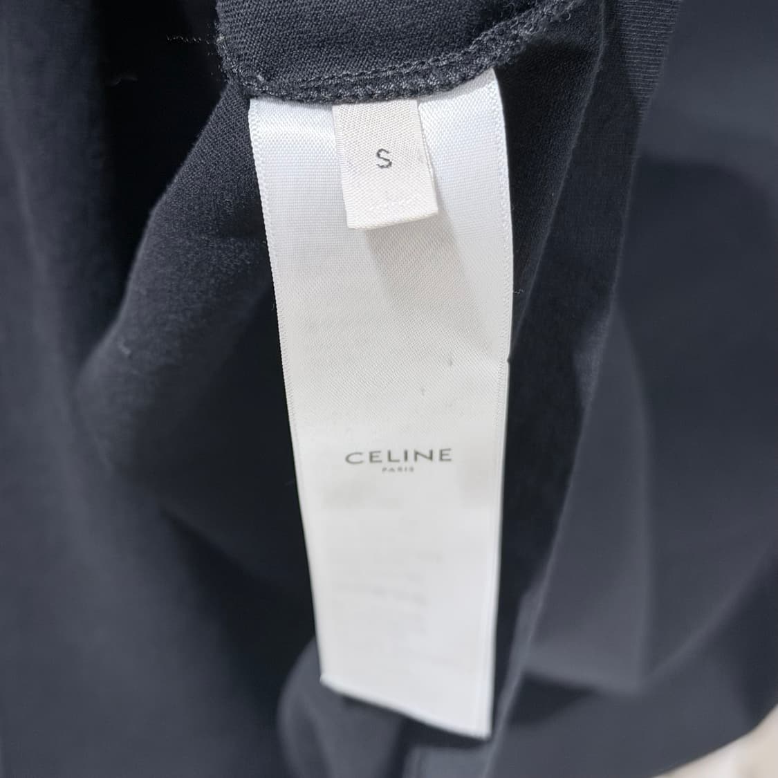 (A+/S) / 셀린느 트리옹프 프린트 루즈 반팔 티셔츠 상품이미지5