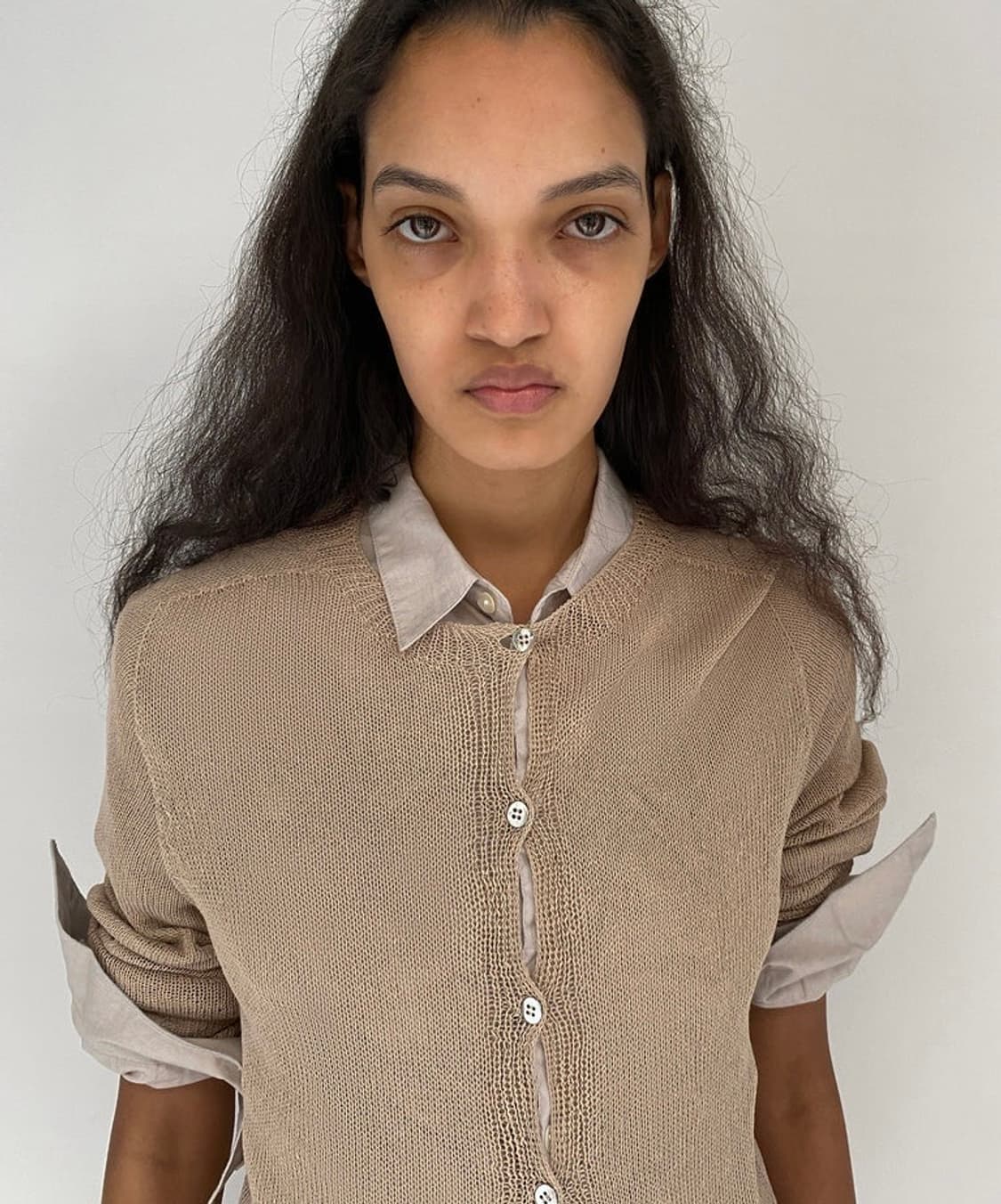 [S,M]기마구아스 Yoyo 가디건/베이지 상품이미지1