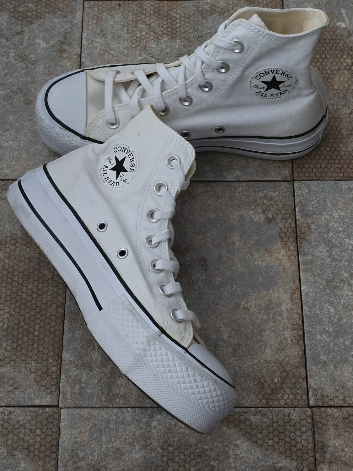 (230)컨버스 척테일러 올스타 플랫폼 하이 상품이미지4