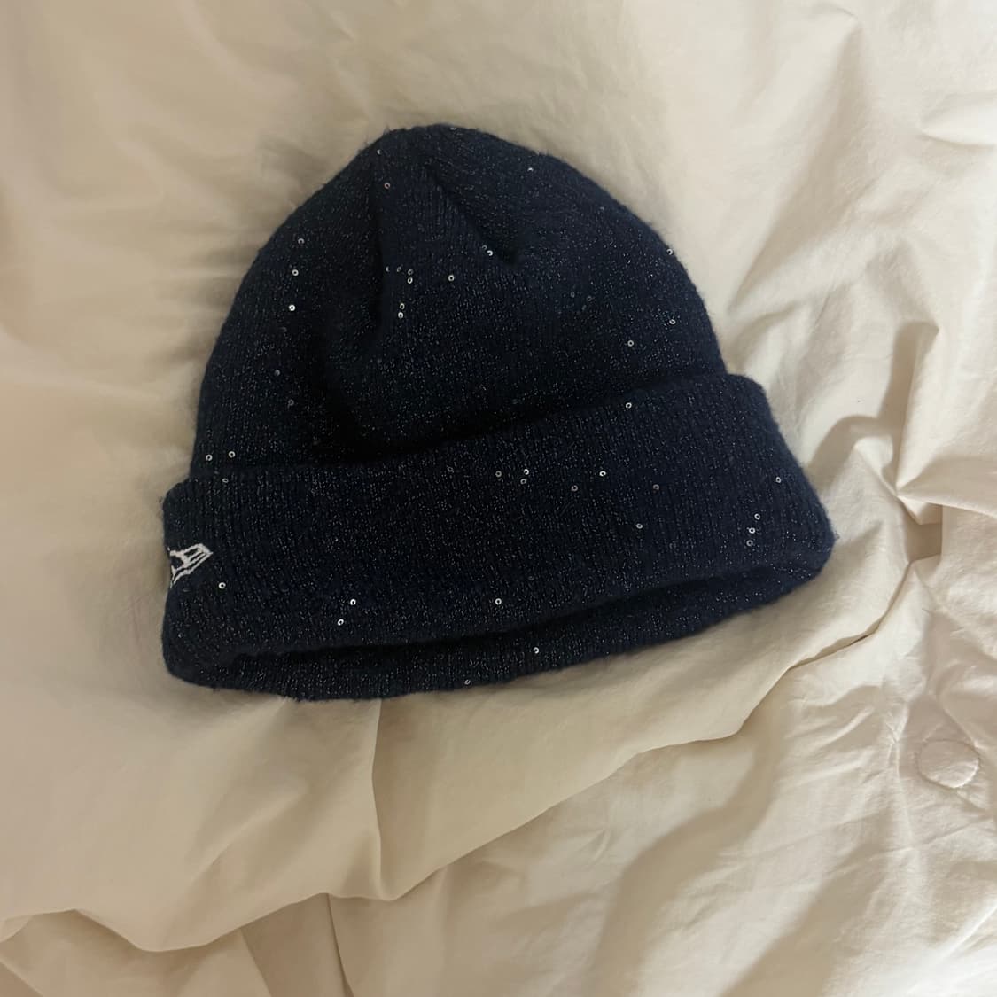 슈프림 뉴에라 메탈릭 아크 비니 네이비 상품이미지3