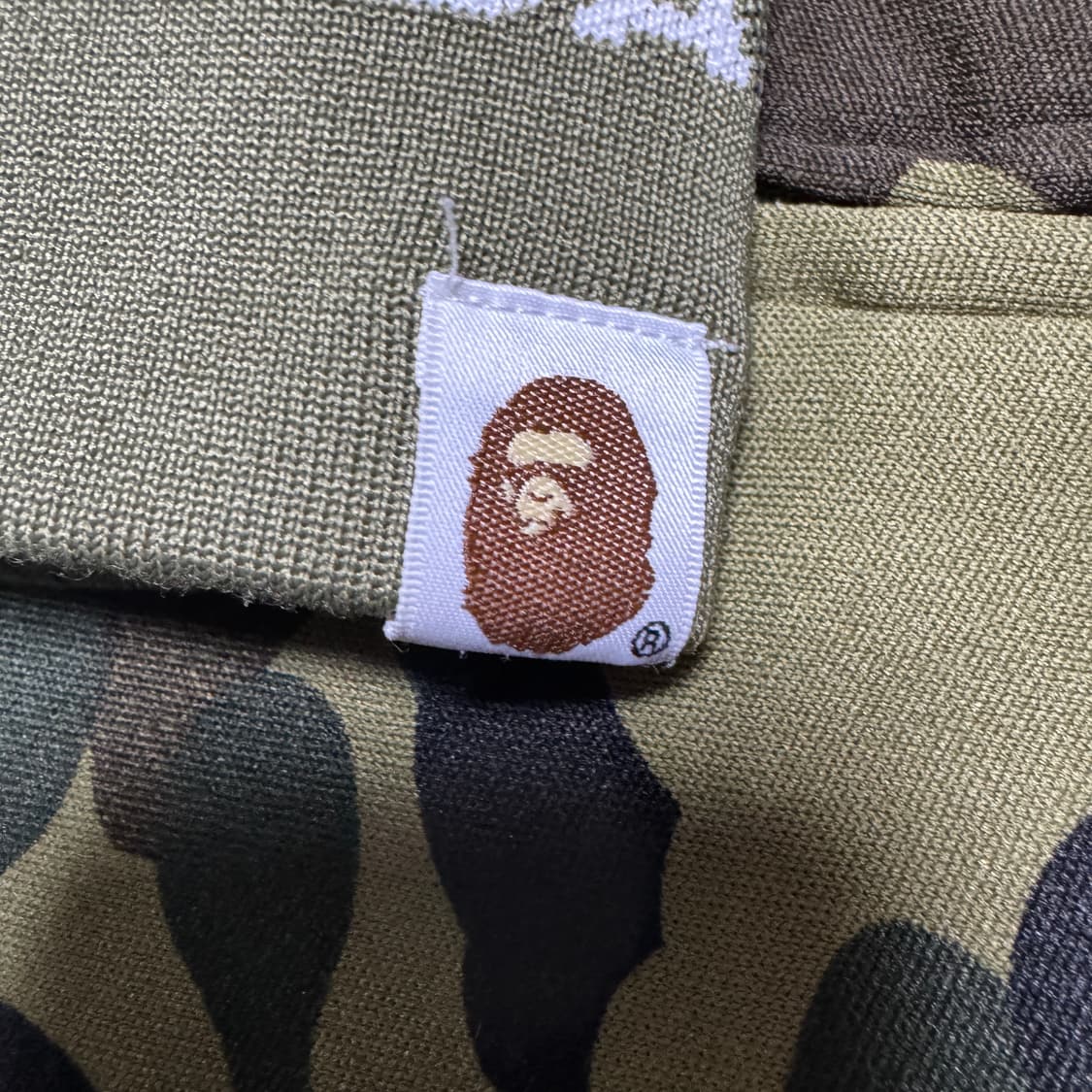 베이프 카모 녹계 사루 저지 트랙탑 상품이미지5