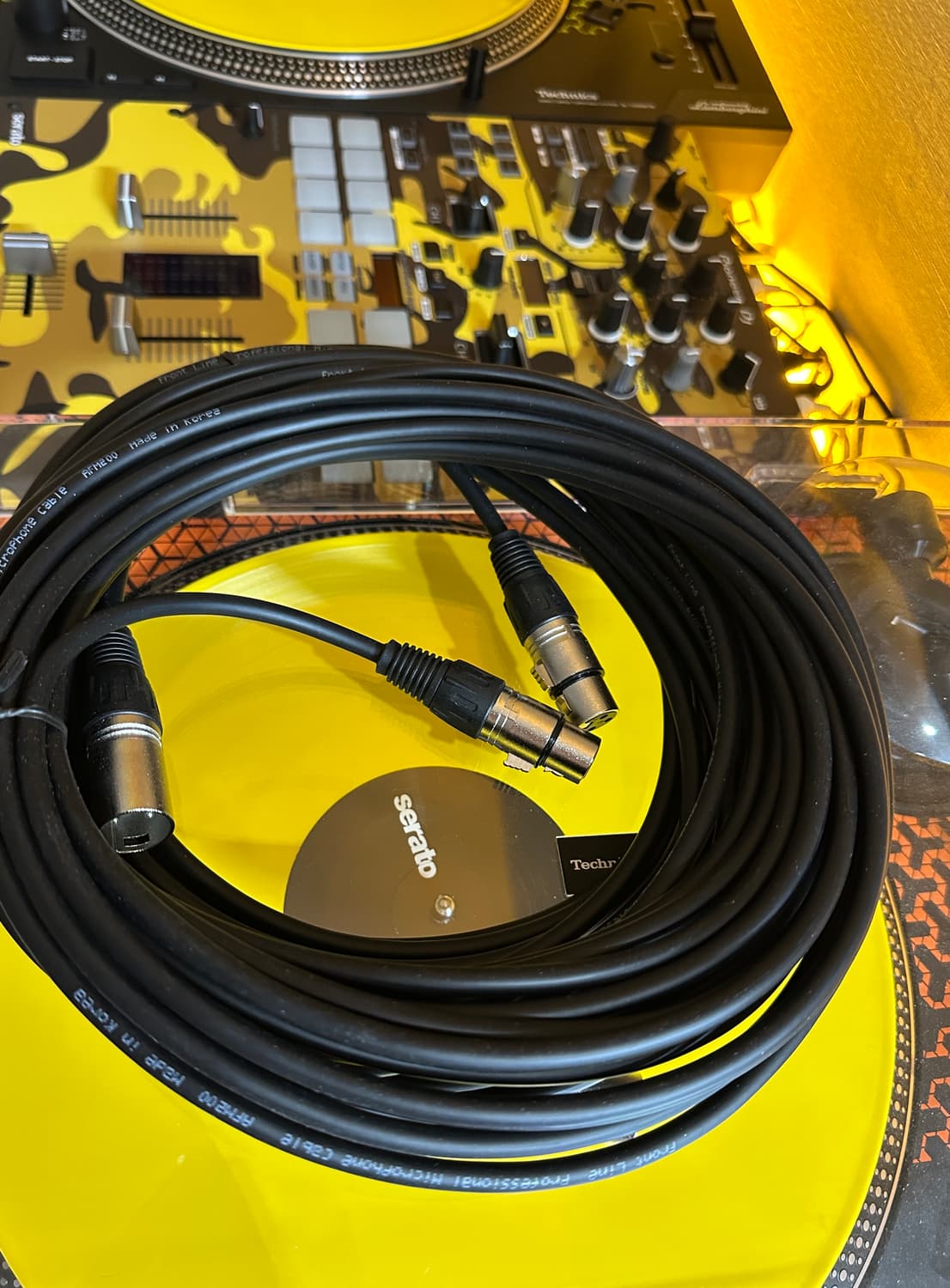 dj 믹서 오디오케이블 스피커 케이블 XLR 암수 3m 상품이미지1