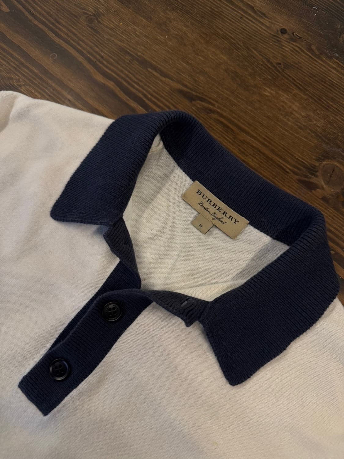 버버리 클래식 썸머니트 남성100 상품이미지6