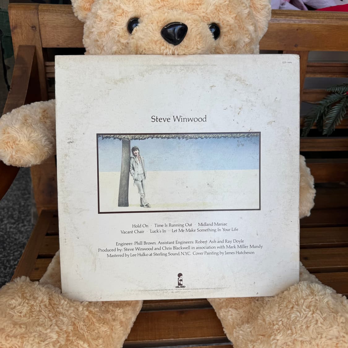 스티브 윈우드 셀프타이틀 데뷔 엘피 LP 바이닐 음반  상품이미지3