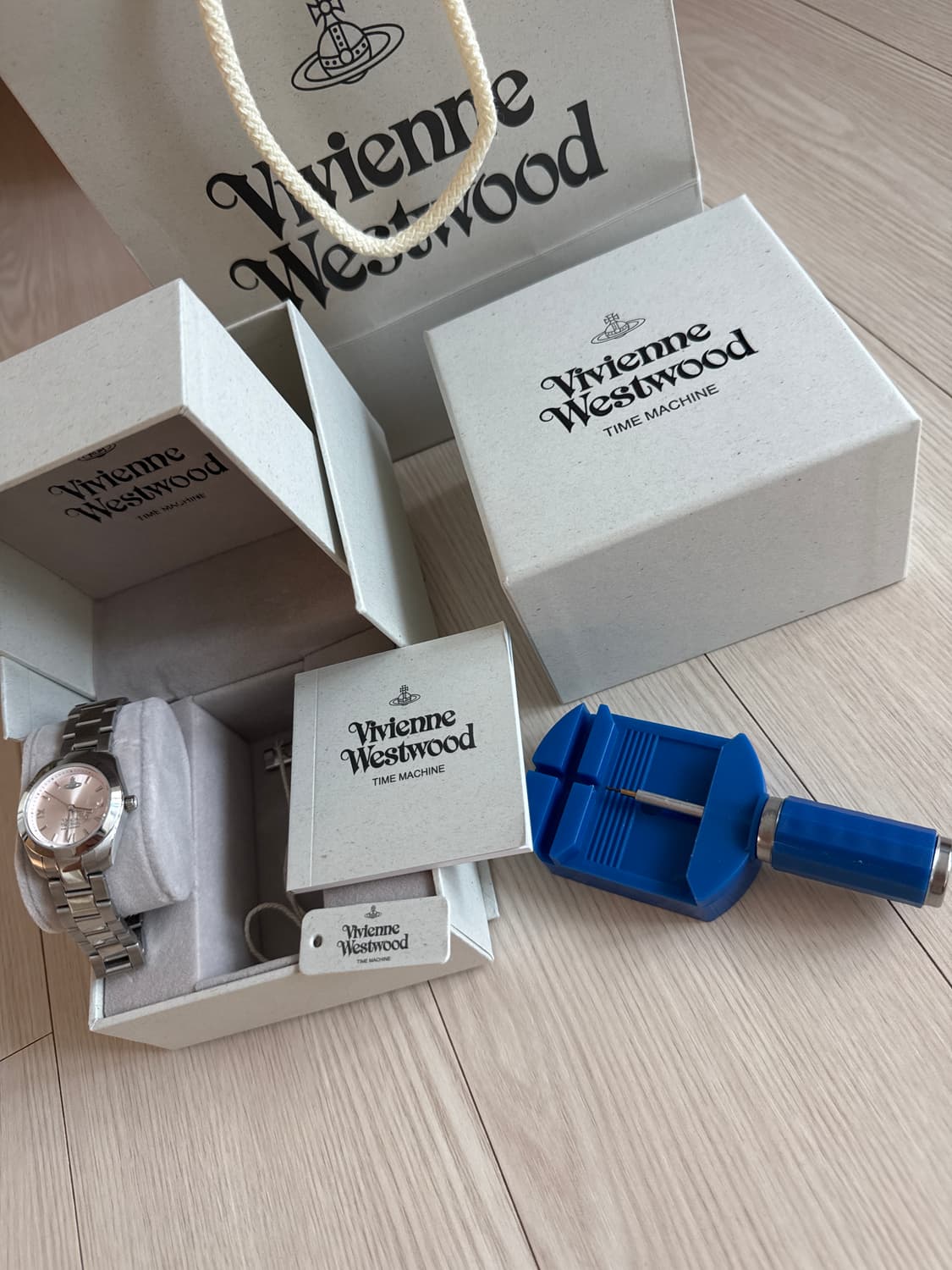 비비안 웨스트우드 펜처치 실버 핑크 VV292PKSL 상품이미지4