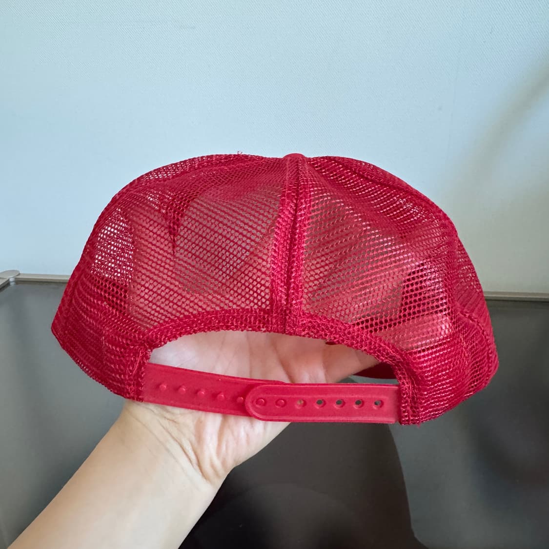 USA TUBBYS 레드 빈티지 모자 볼캡 vintage cap 상품이미지5