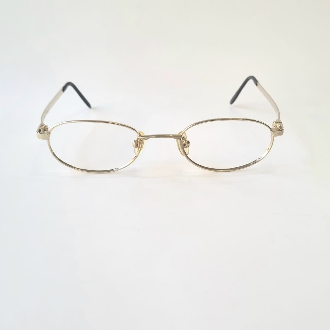레트로 골드 타원형 안경테 385 상품이미지2