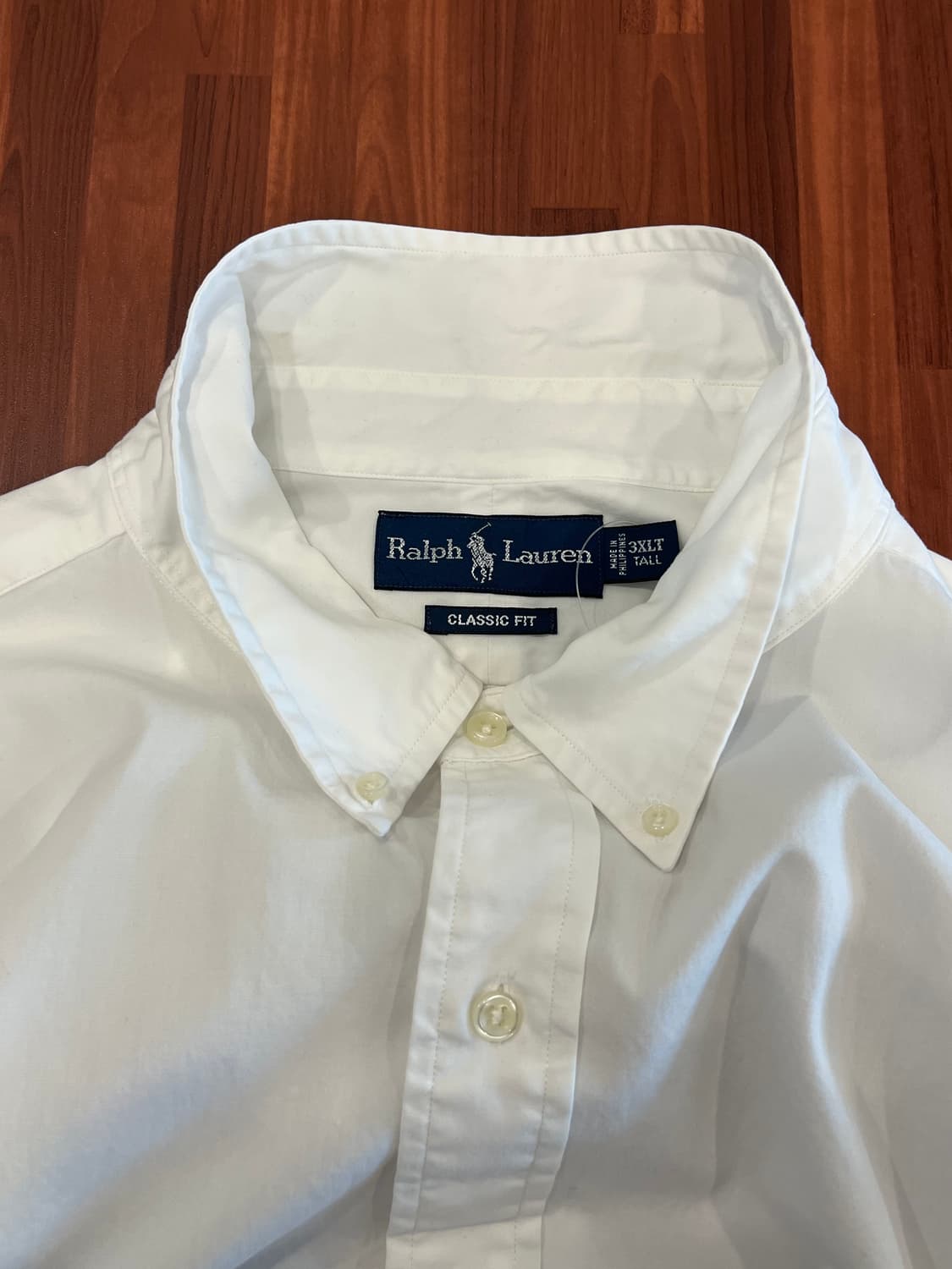Polo RL 폴로 랄프로렌 CLASSIC FIT 화이트 셔츠 상품이미지9