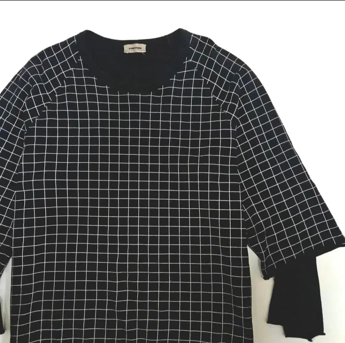 언더커버 그리드 레이어드 긴팔티 상품이미지2