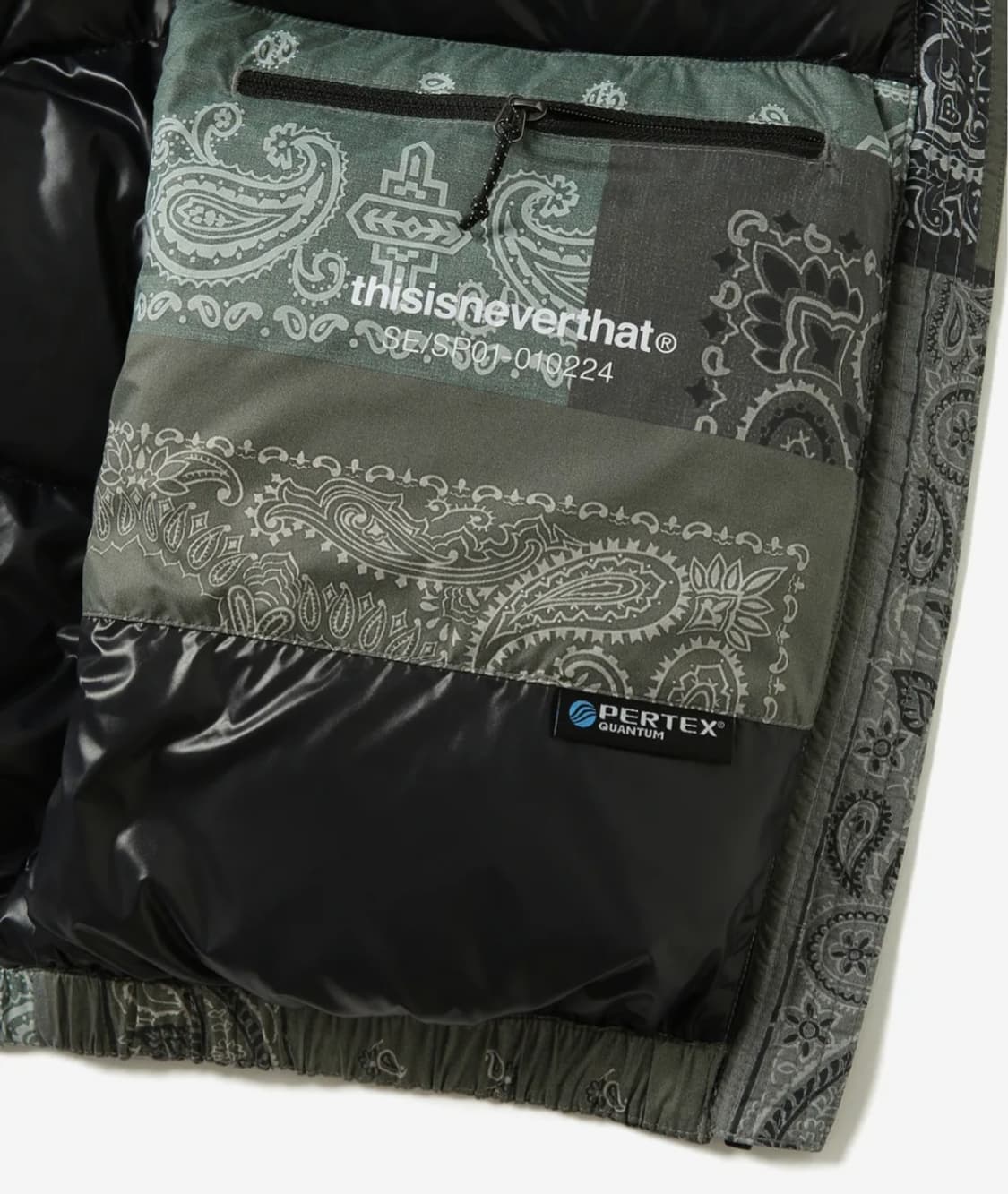 디스이즈네버댓 퍼텍스 다운 자켓 반다나  L 상품이미지3