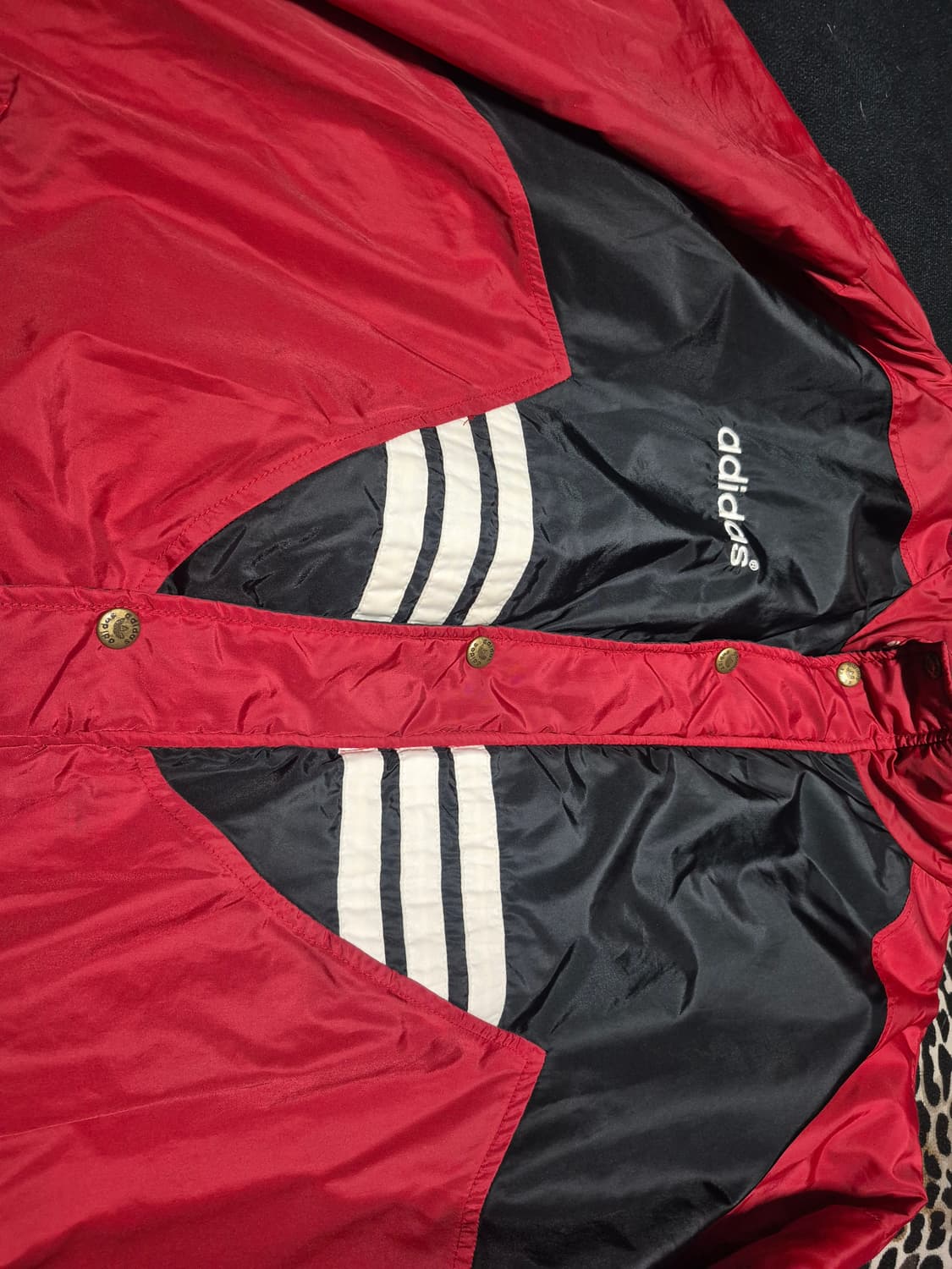 90's 아디다스 올드스쿨 벤치 코트 파카 XL 상품이미지2