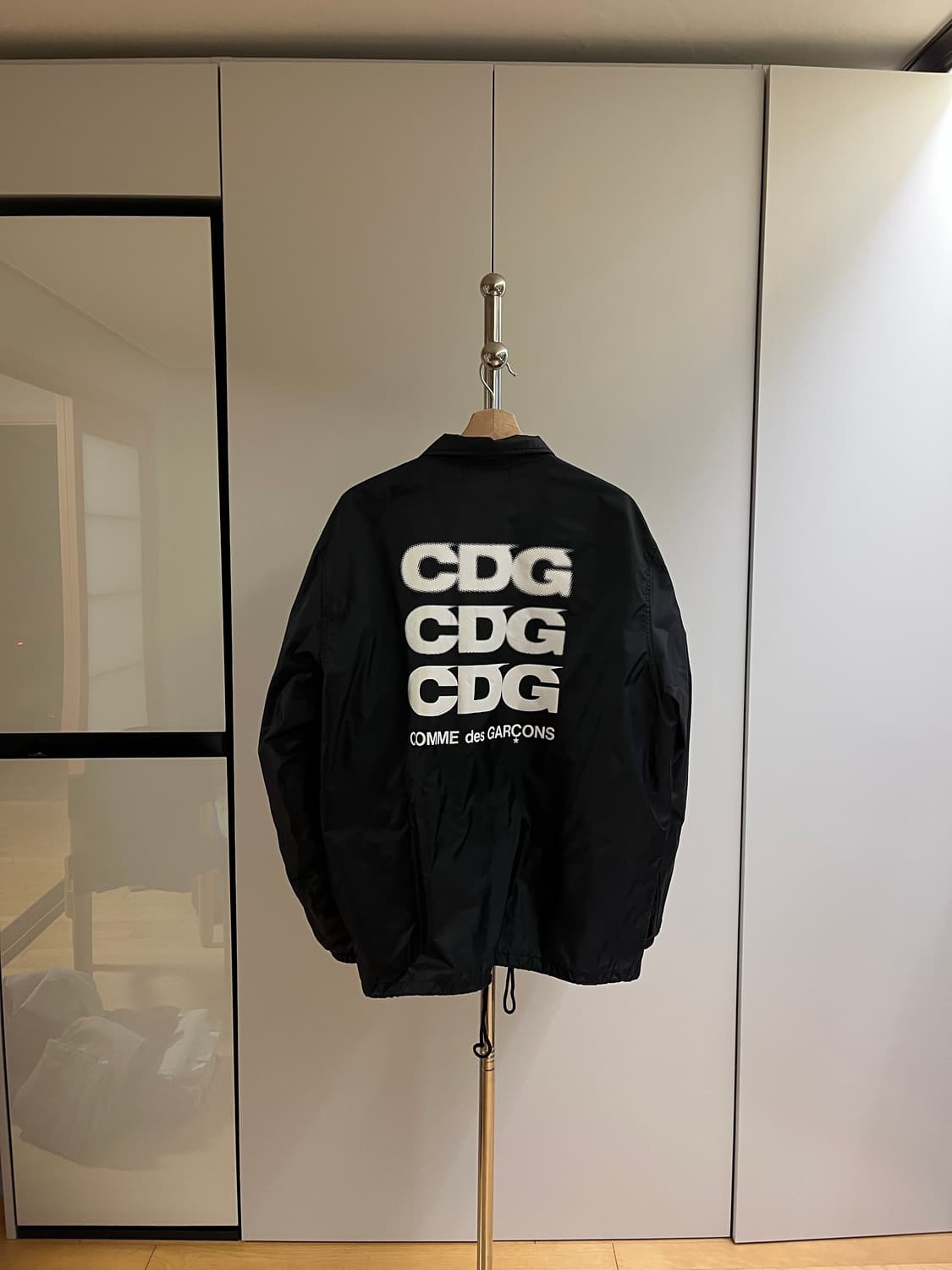 꼼데가르송 CDG 코치자켓 블랙 L 상품이미지3