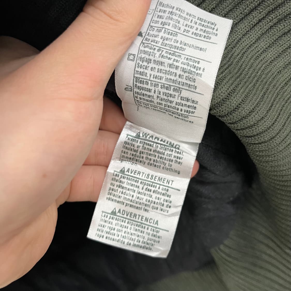 칼하트 후드 워크 자켓 카키 남/XXL 상품이미지6