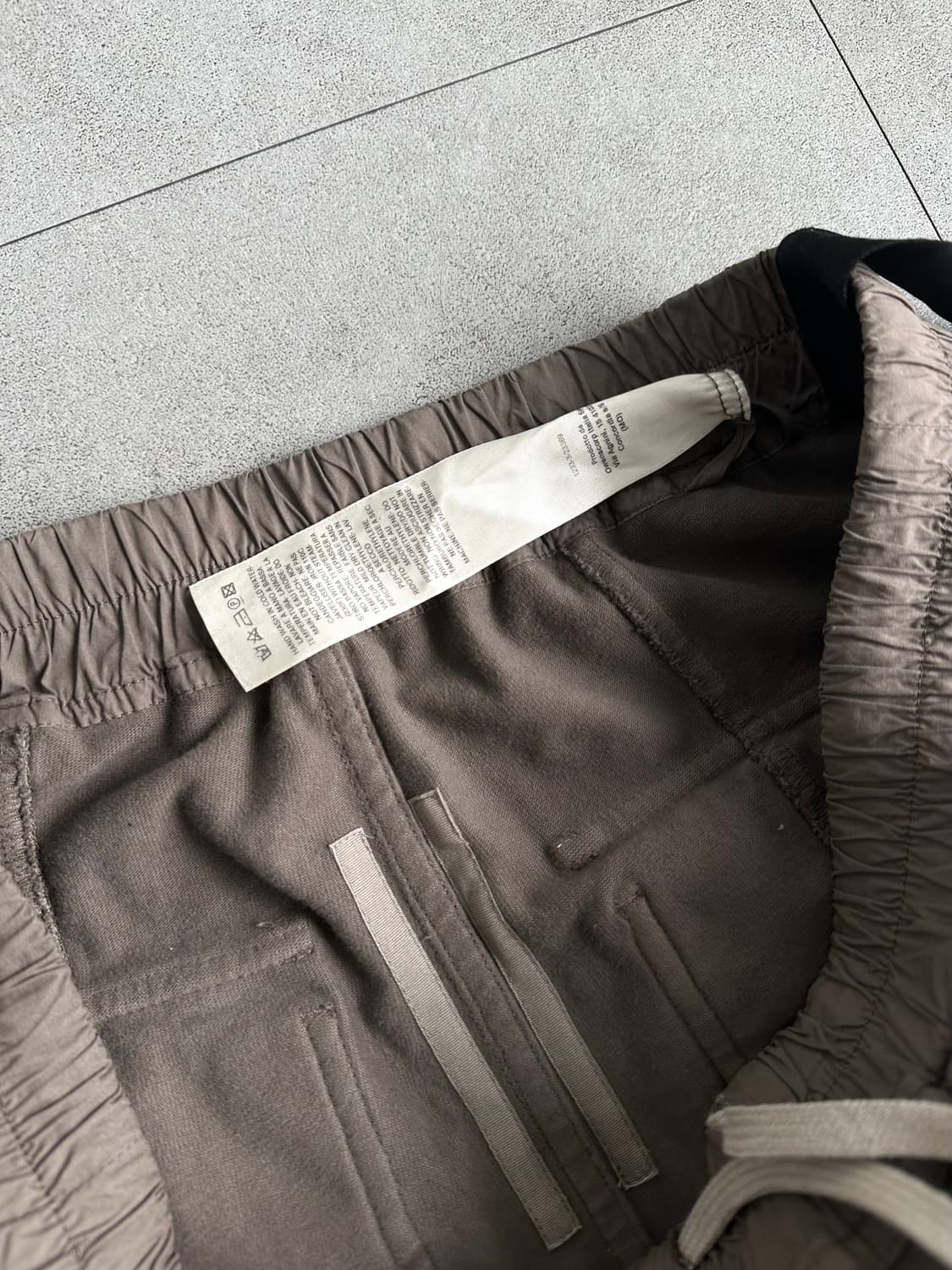 릭오웬스 23FW 크리치 카고팬츠 더스트 상품이미지7