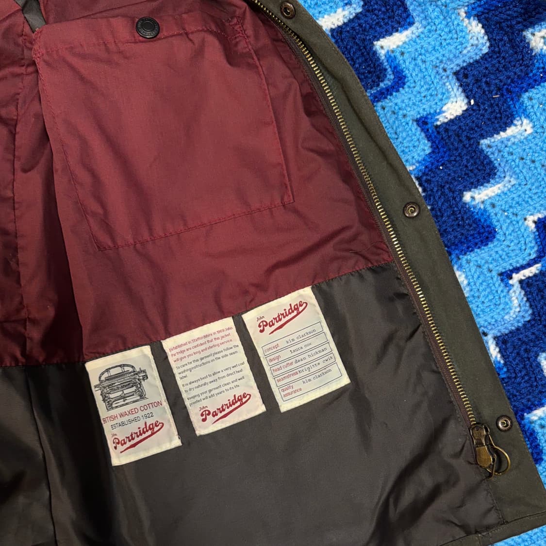 존 파트리지 왁스 헌팅 자켓 상품이미지6