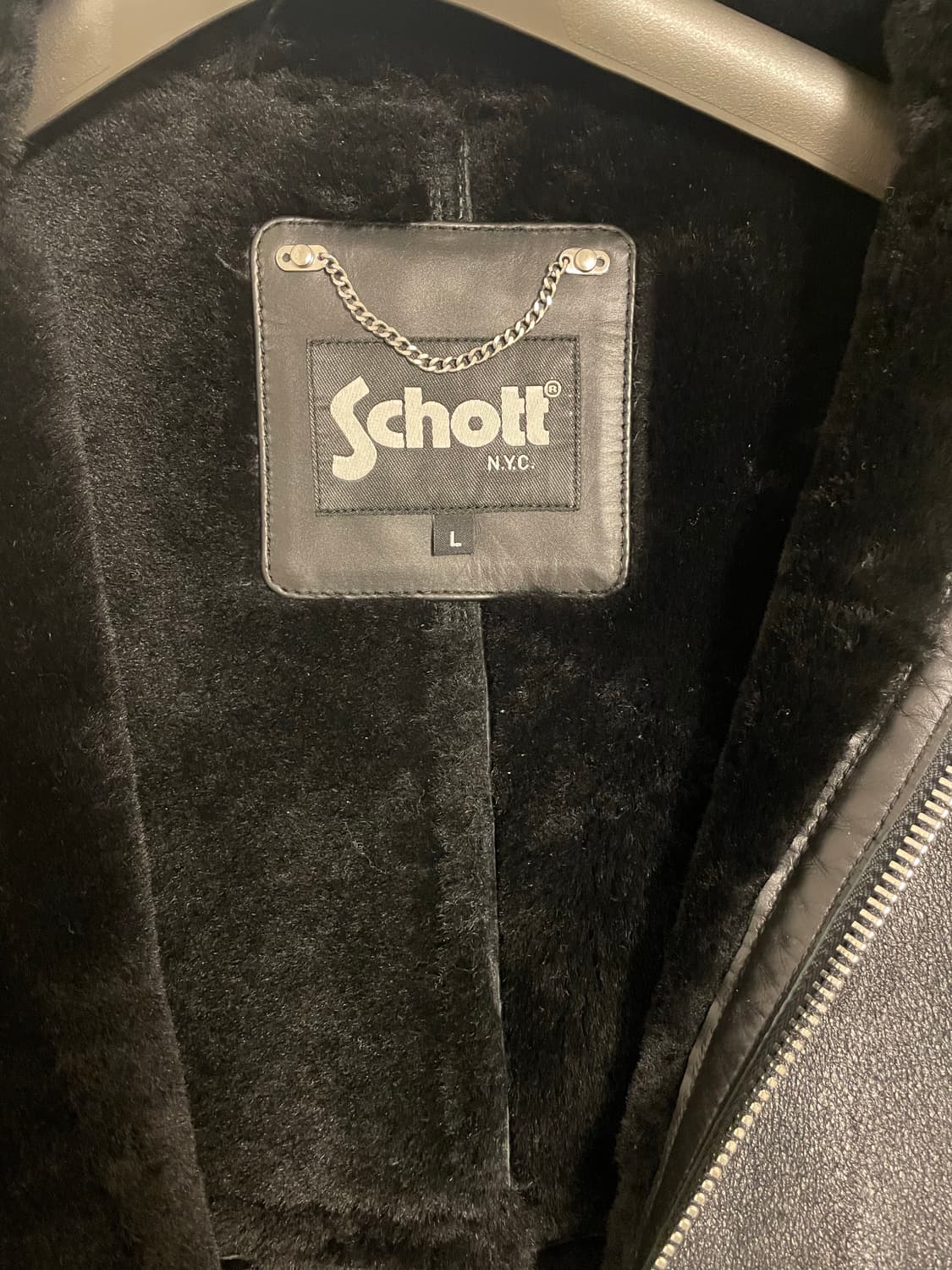 Schott 무스탕 상품이미지3