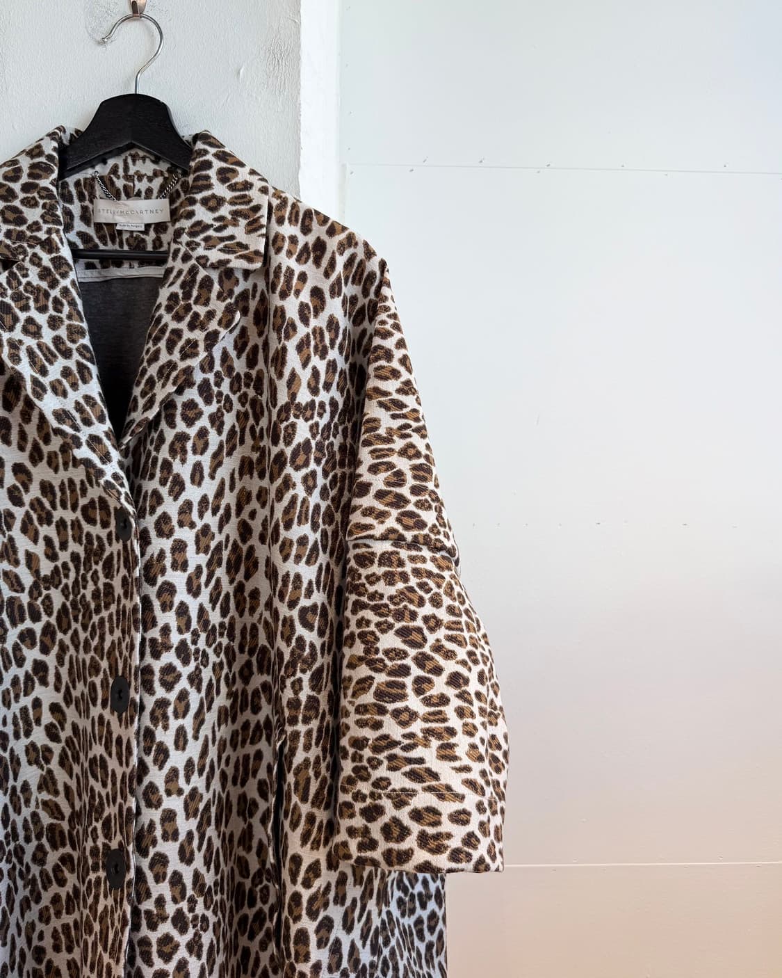 스텔라 매카트니 레오파드 나일론 혼방 코트  상품이미지5