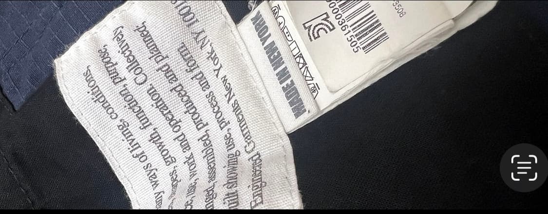 엔지니어드 가먼츠 베드포드 네이비 패치워크 L사이즈 상품이미지9