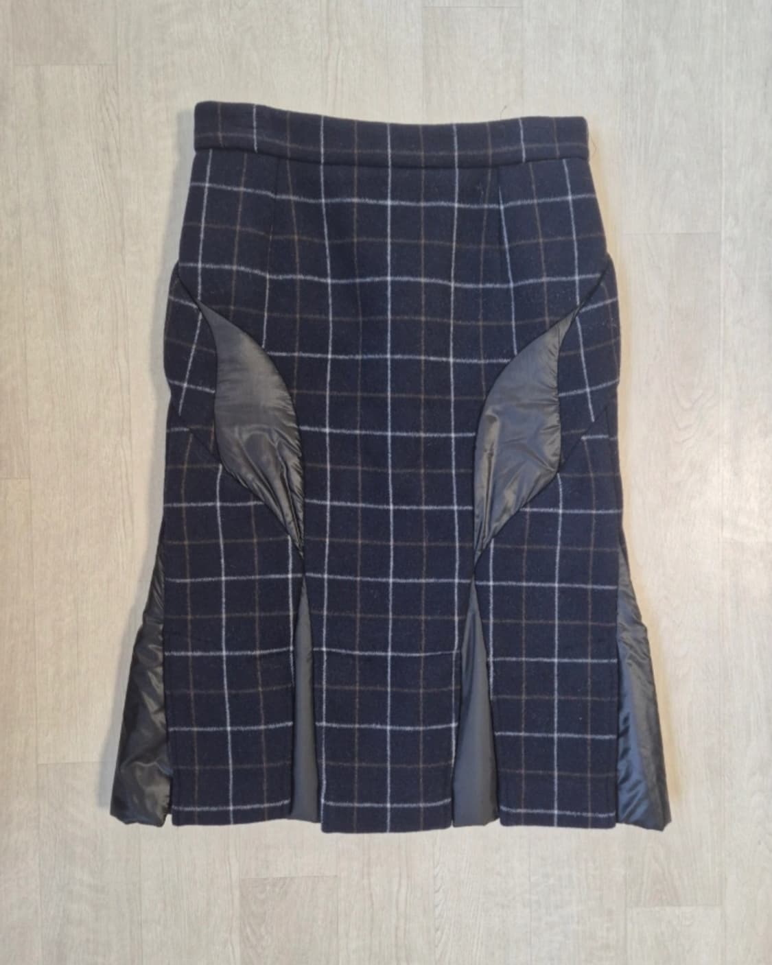 사카이 런웨이 울 모직 패딩 겨울 스커트 상품이미지4