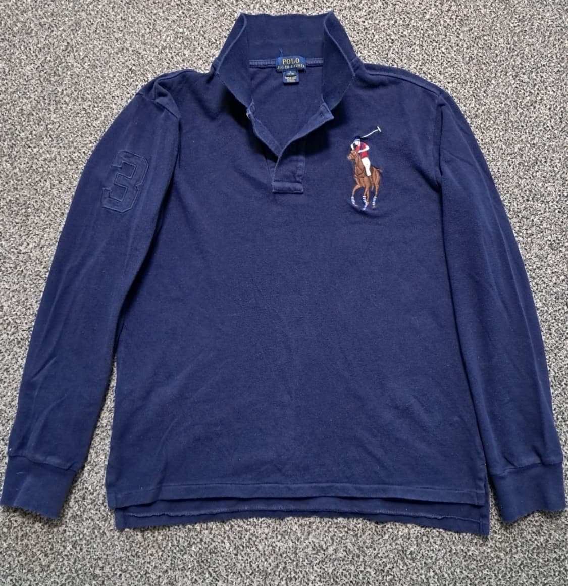 정품 폴로랄프로렌 빅포니 카라 롱슬리브 95 상품이미지1