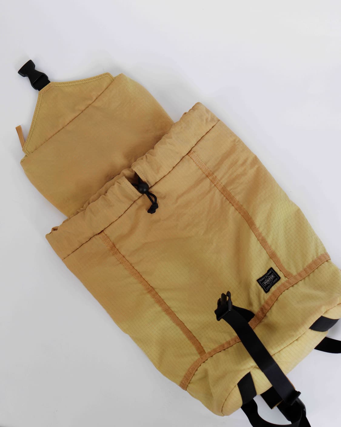 [PORTER] 옐로우컬러 립스탑 나일론 럭색 상품이미지10