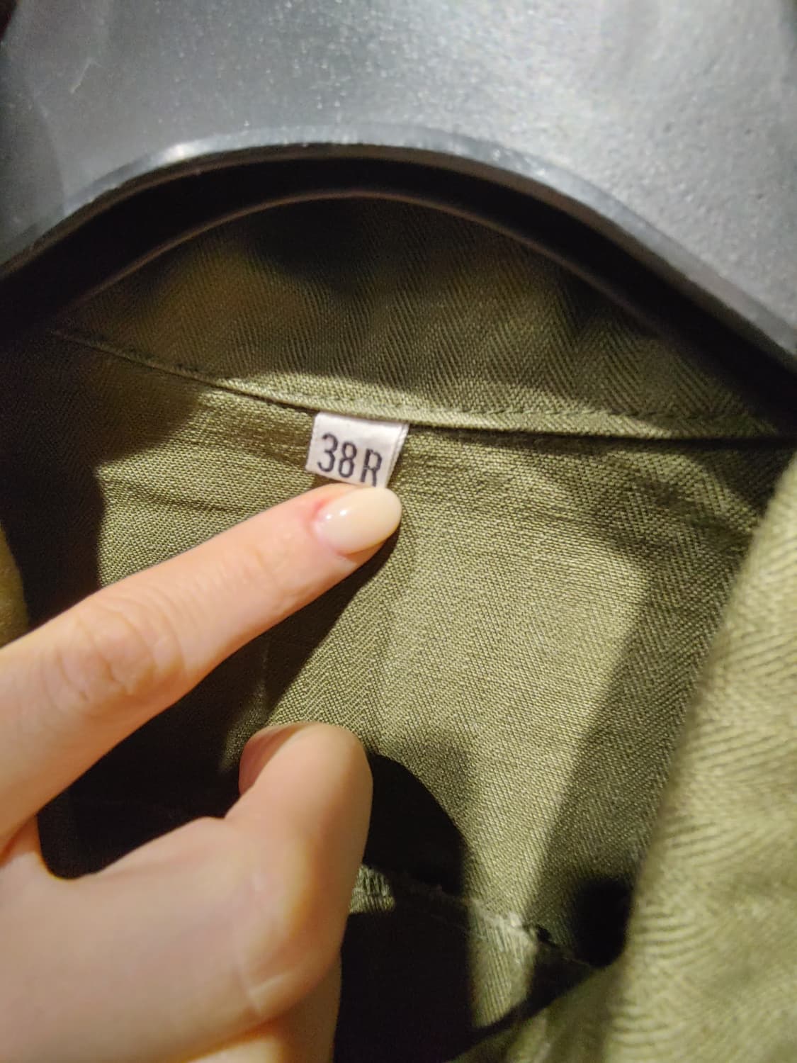 무배) 40년대 미군 M43 hbt 오리지널 셔츠 38R 상품이미지4