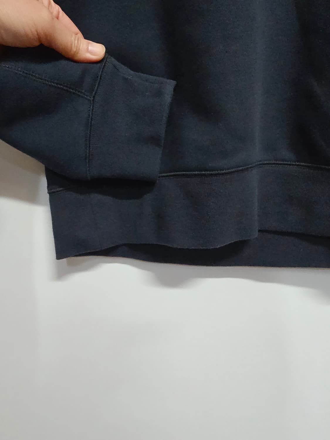 조던 블랙 맨투맨 기모티셔츠 상품이미지4