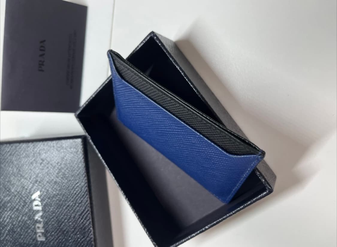 프라다 사파이노 지갑 풀박스 상품이미지3
