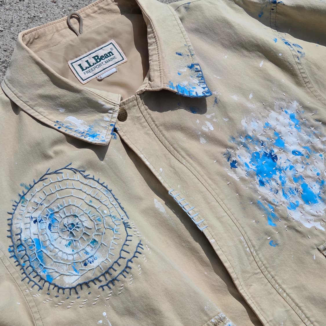 S.O/ 핸드페인팅, 자수 커스텀 자켓 상품이미지2