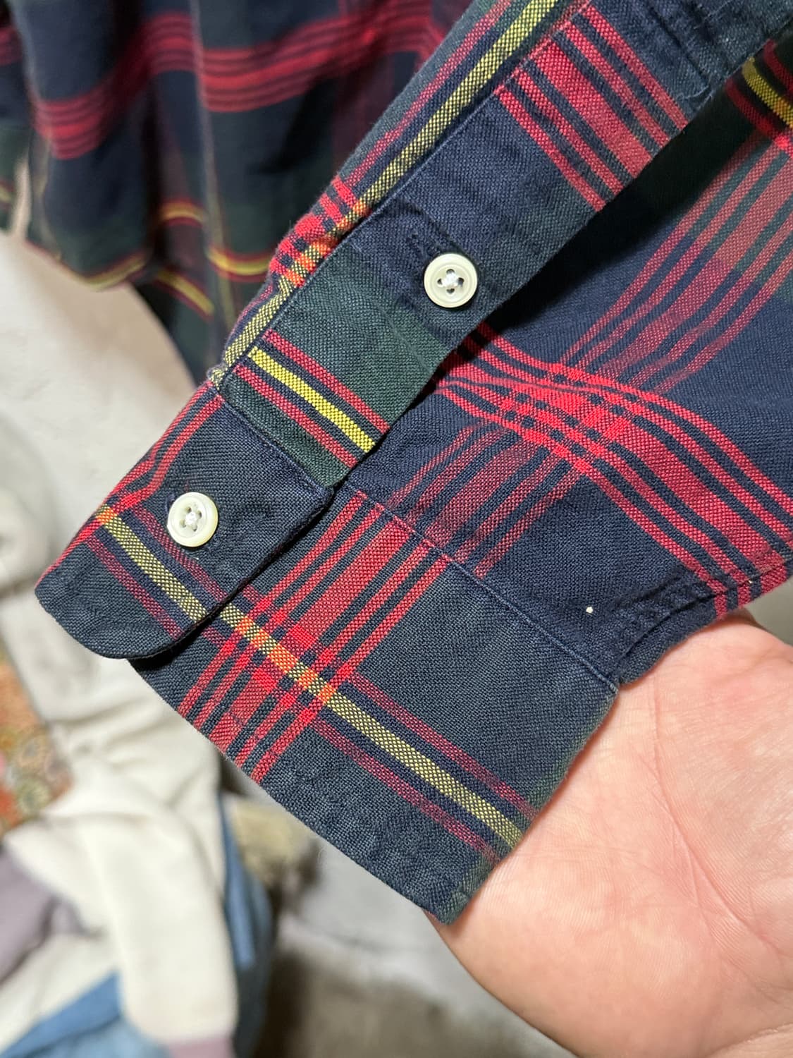 폴로랄프로렌 Polo Ralph Lauren 타탄체크 버튼다운 셔츠 상품이미지7