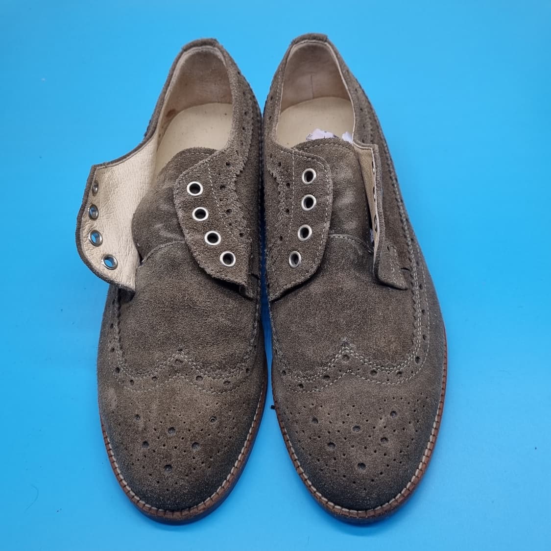 지오지아 스웨이드 남성구두270 상품이미지2