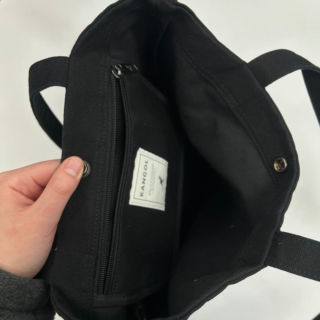 캉골 에코 프렌들리 백 코니 플러스 0043 블랙 상품이미지6