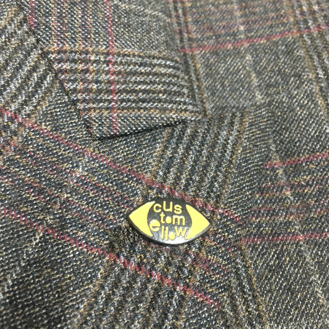 커스텀멜로우 체크 더블자켓 BB15 상품이미지2