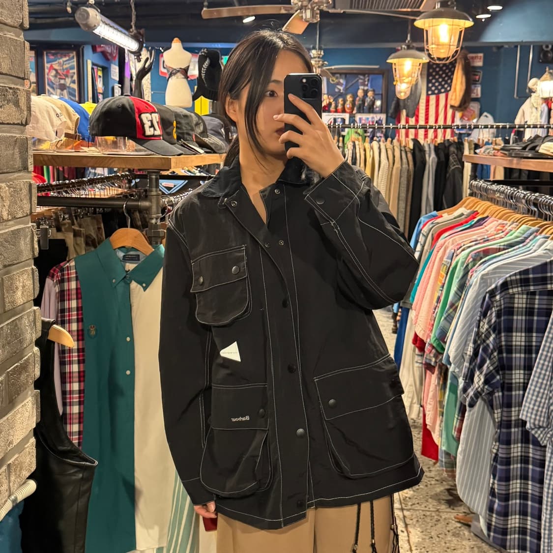 [새상품] barbour 바버 코듀로이 카라 필드 자켓 상품이미지2