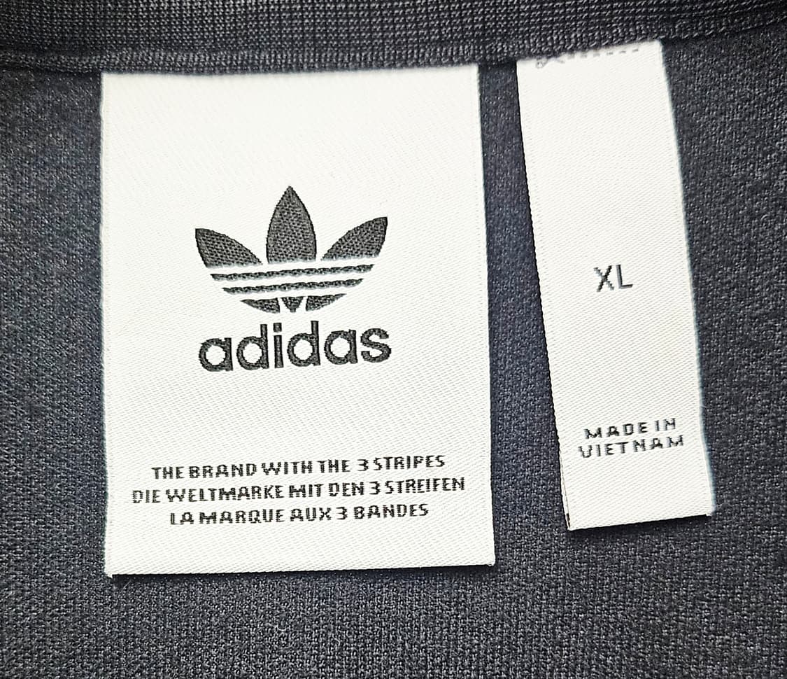 (100~105)XL☆초대장급☆아디다스 베켄바우어2중지퍼[검흰]트랙탑져지 상품이미지2