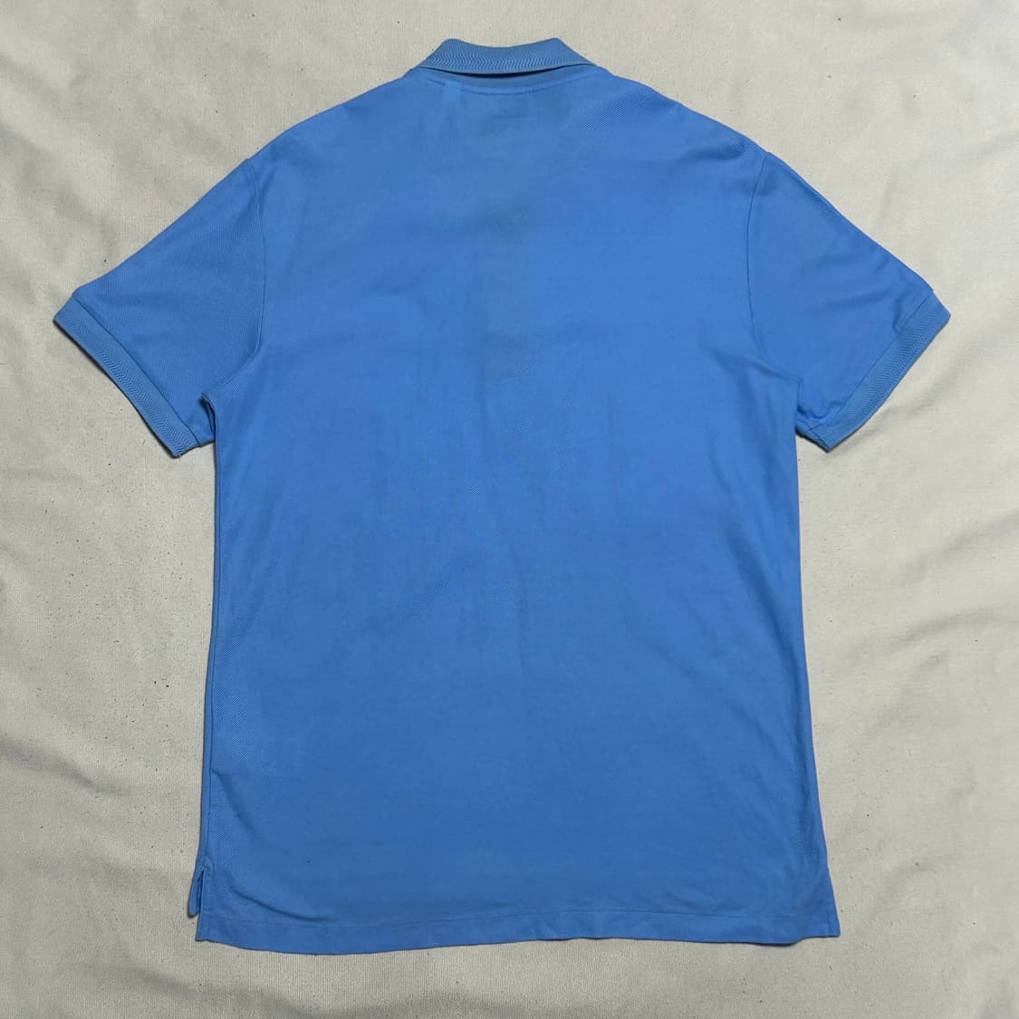 M 버버리 블루 카라 반팔티 상품이미지3