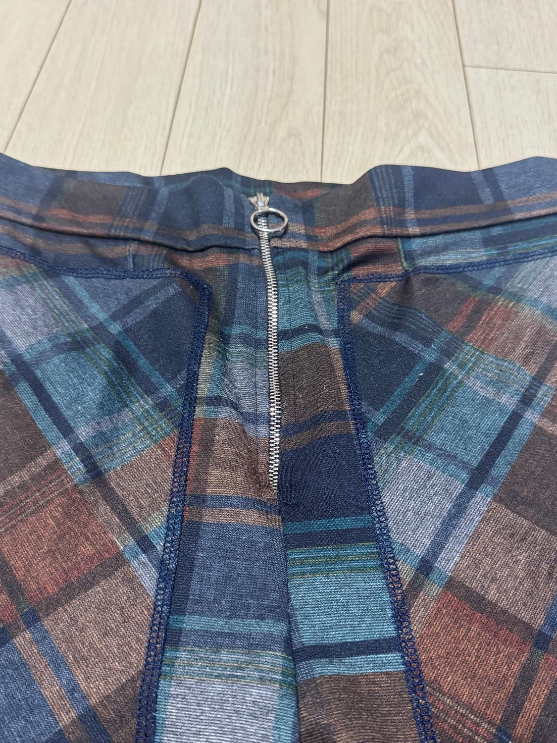 자라 체크팬츠 상품이미지4