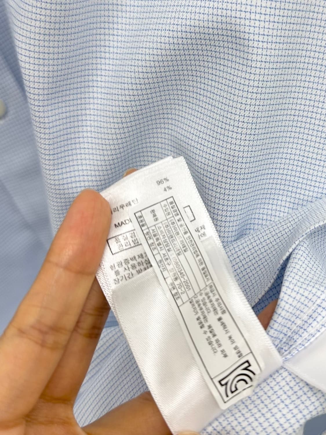 브룩스브라더스 셔츠 소라색 (XL~2XL)  상품이미지7