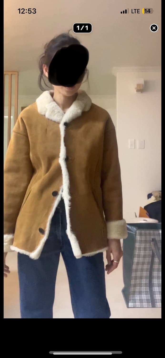 이자벨마랑 무스탕자켓 55,66 정품 상품이미지6